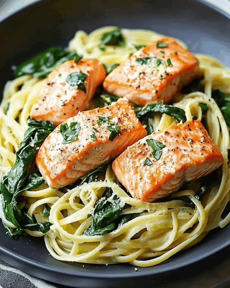Spinach Salmon Pasta