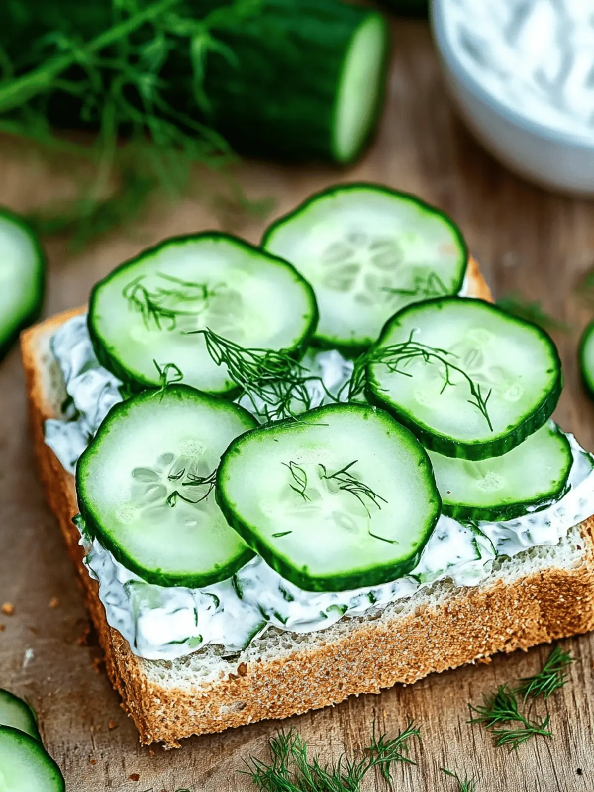 Cucumber Sandwiches