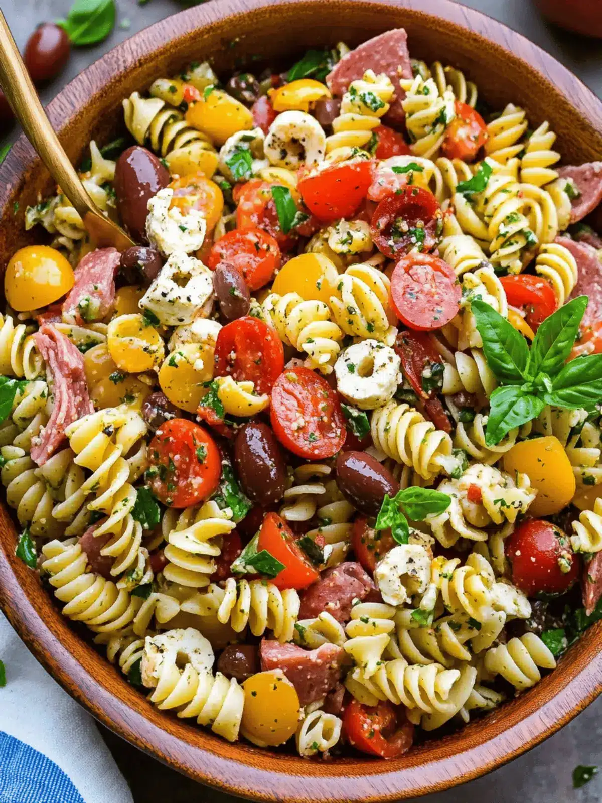 Italian Antipasto Pasta Salad