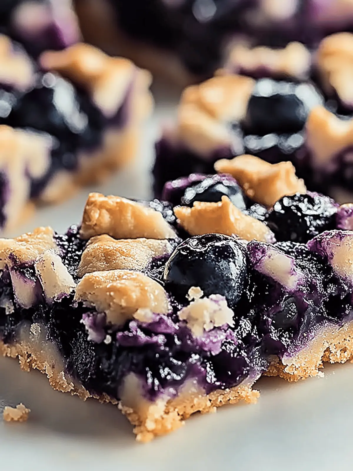 Blueberry Pie Cookie Bars