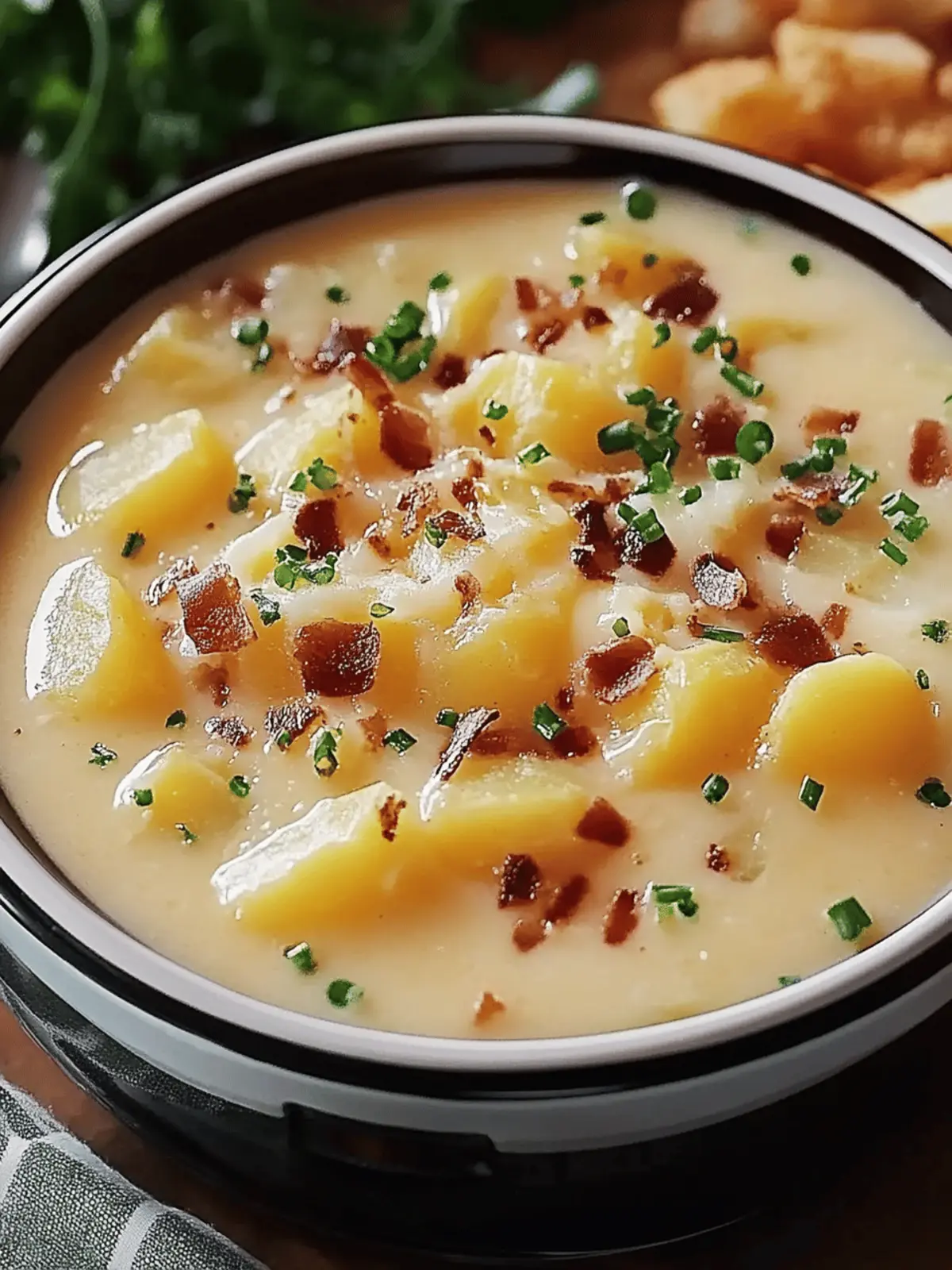 Crock Pot Crack Potato Soup