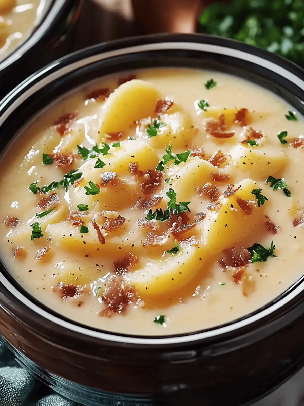 Crock Pot Crack Potato Soup