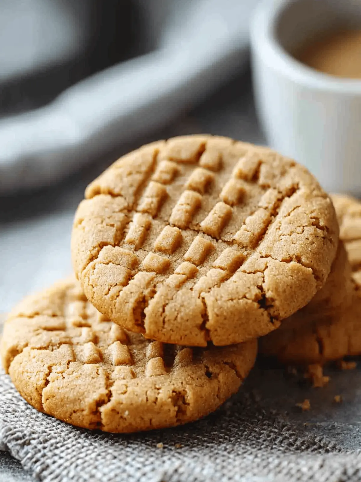 Soft Peanut Butter Cookies