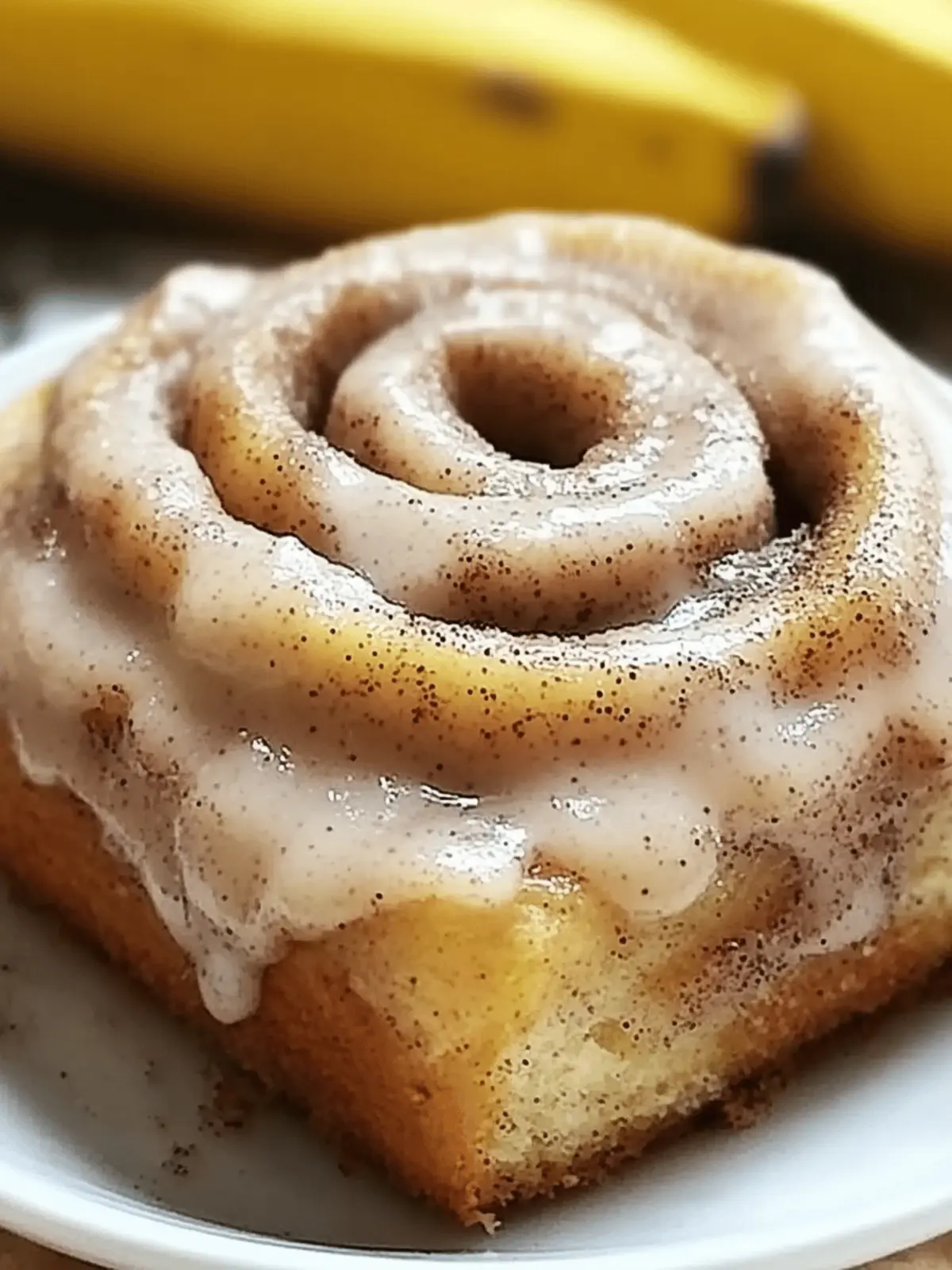 Banana Bread Cinnamon Rolls