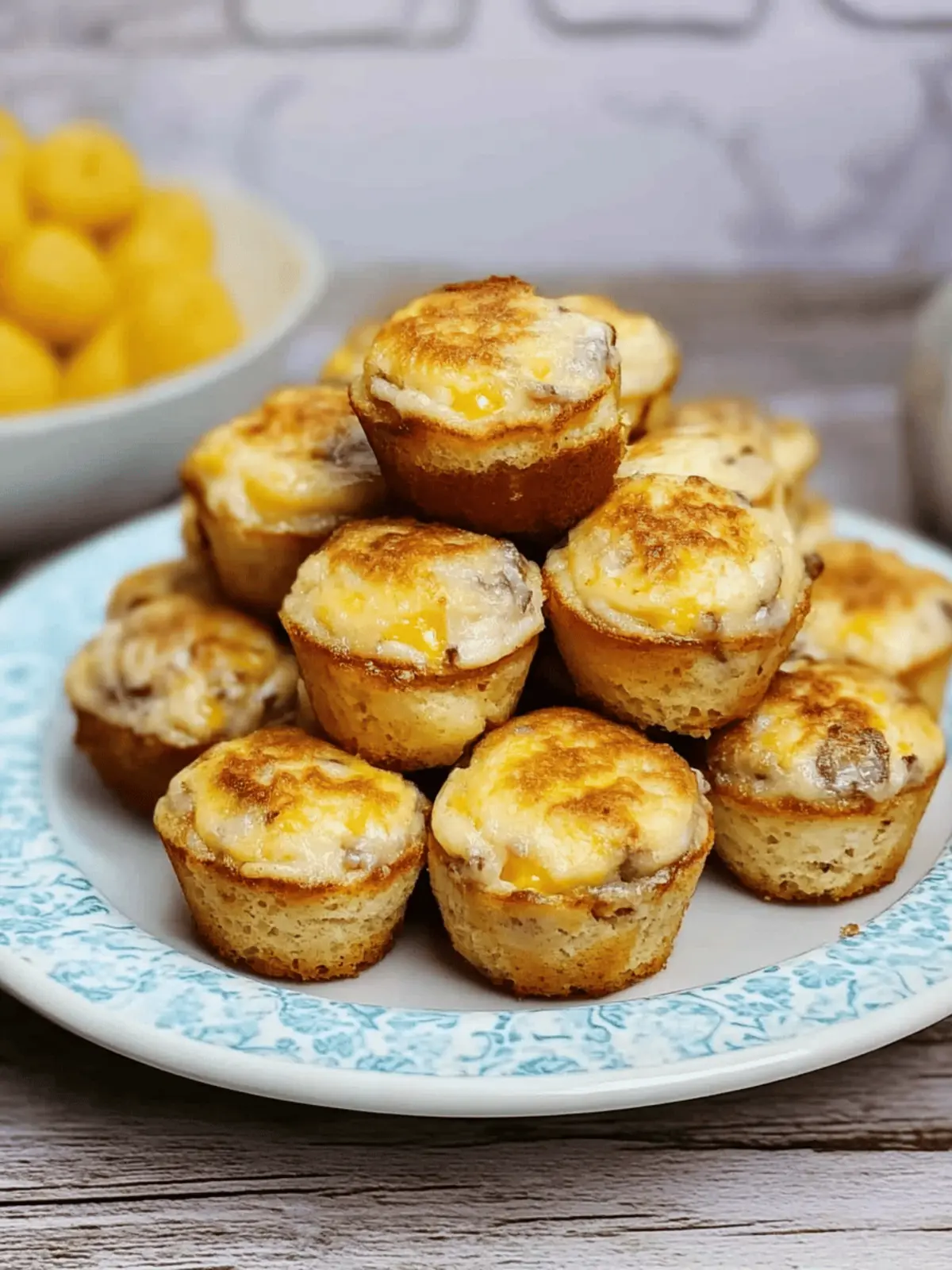 Mini McGriddle Bites