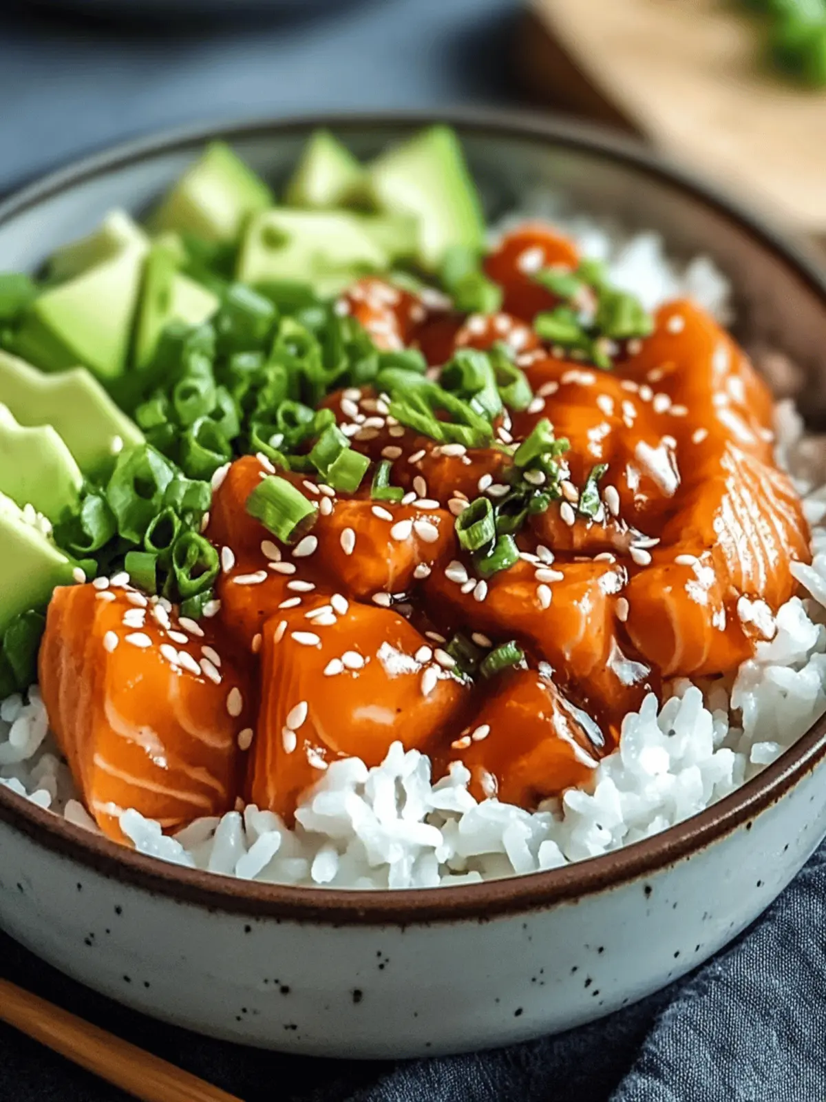 Crispy Salmon and Rice Bowl