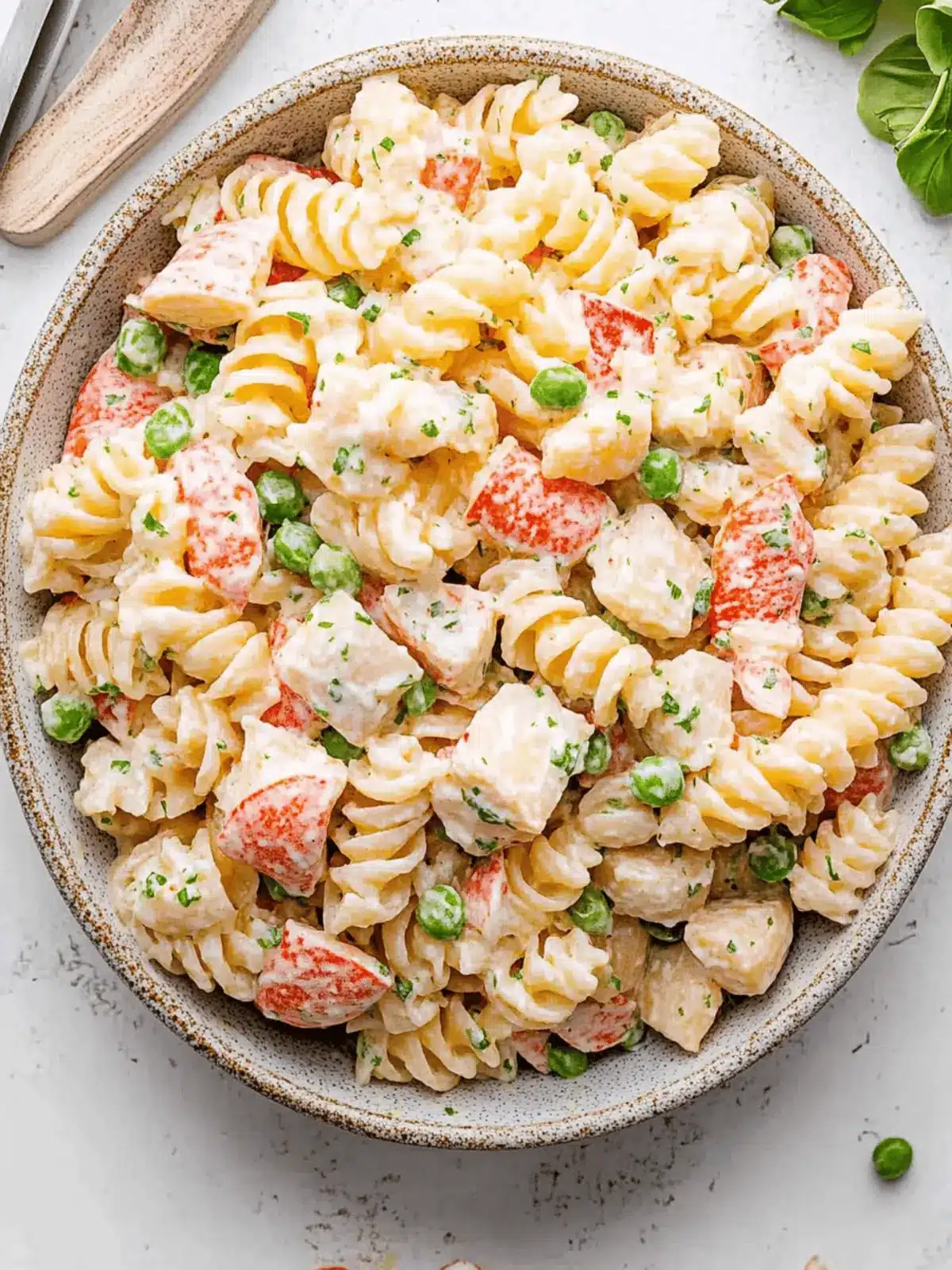 Crab Pasta Salad
