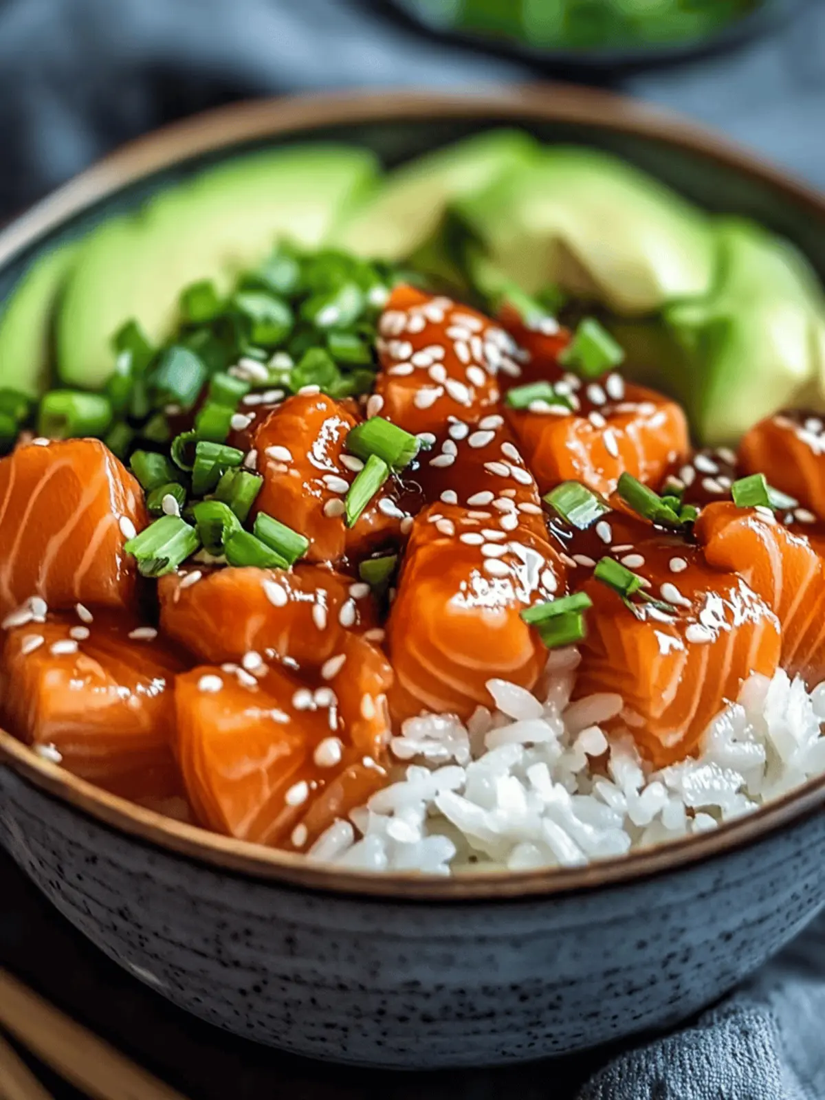 Crispy Salmon and Rice Bowl