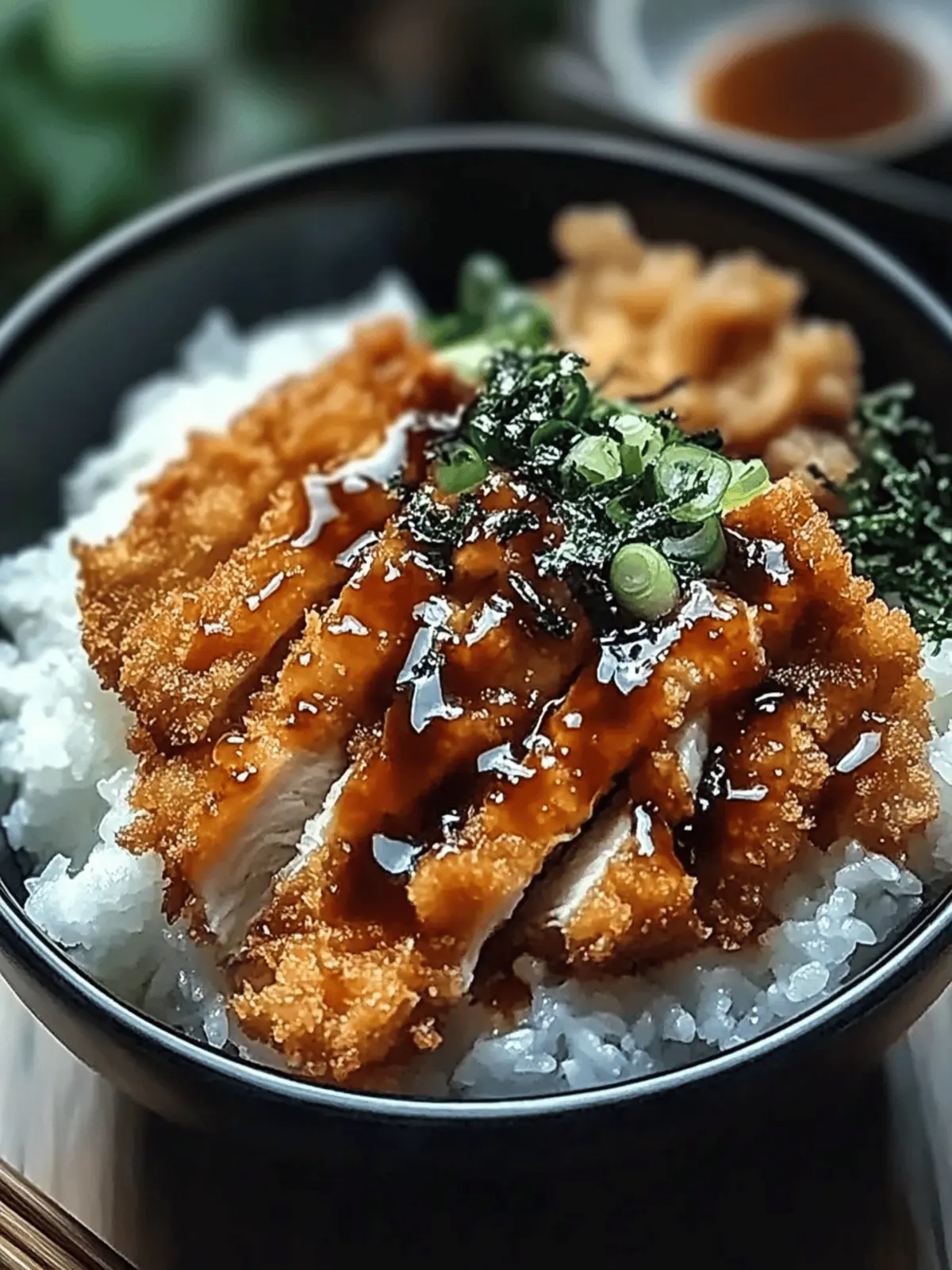 Japanese Katsu Bowls