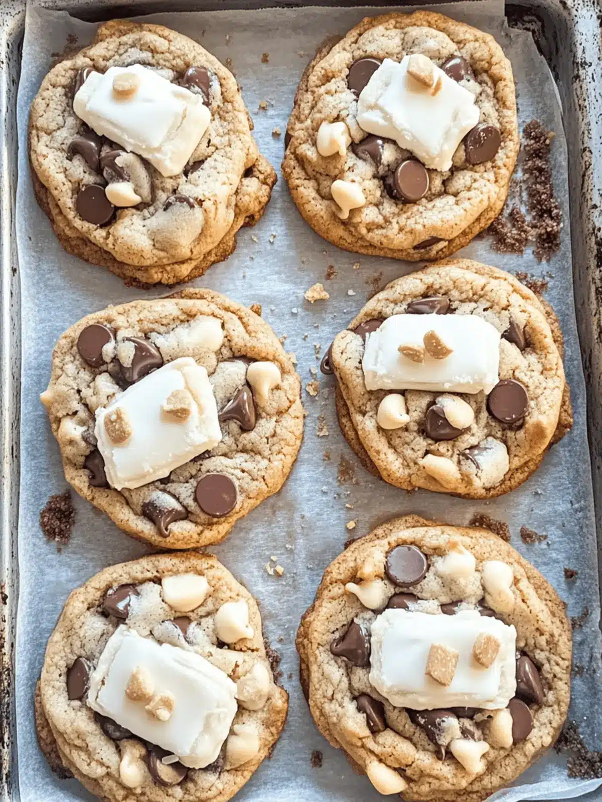 Smore’s Chocolate Chip Cookies