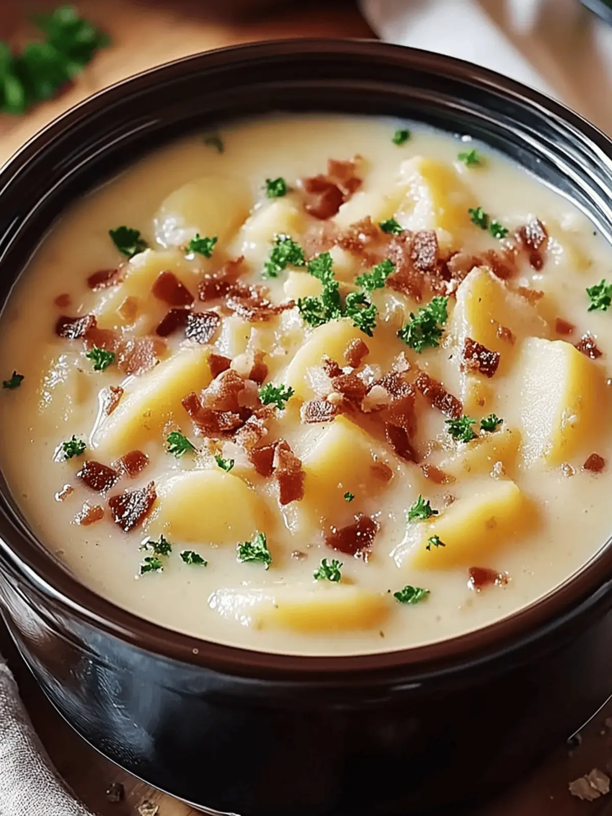 Crock Pot Crack Potato Soup