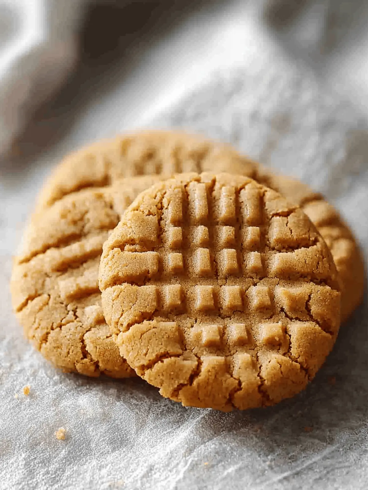 Soft Peanut Butter Cookies