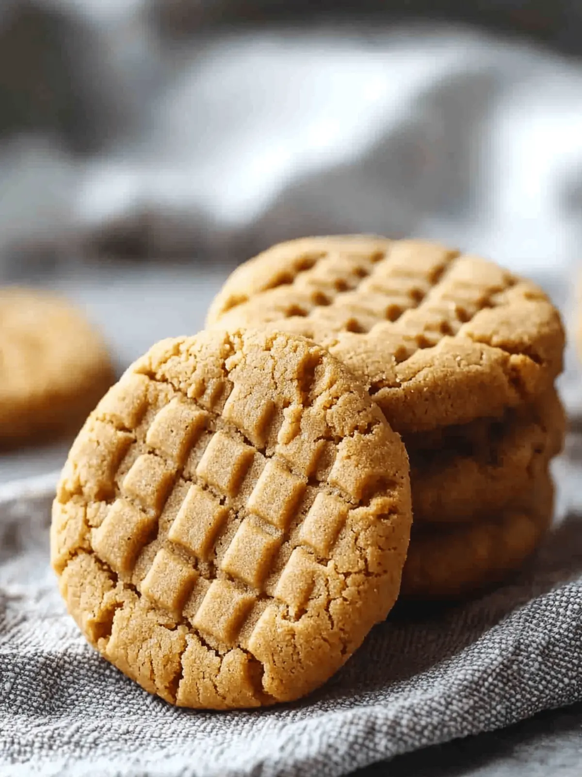 Soft Peanut Butter Cookies