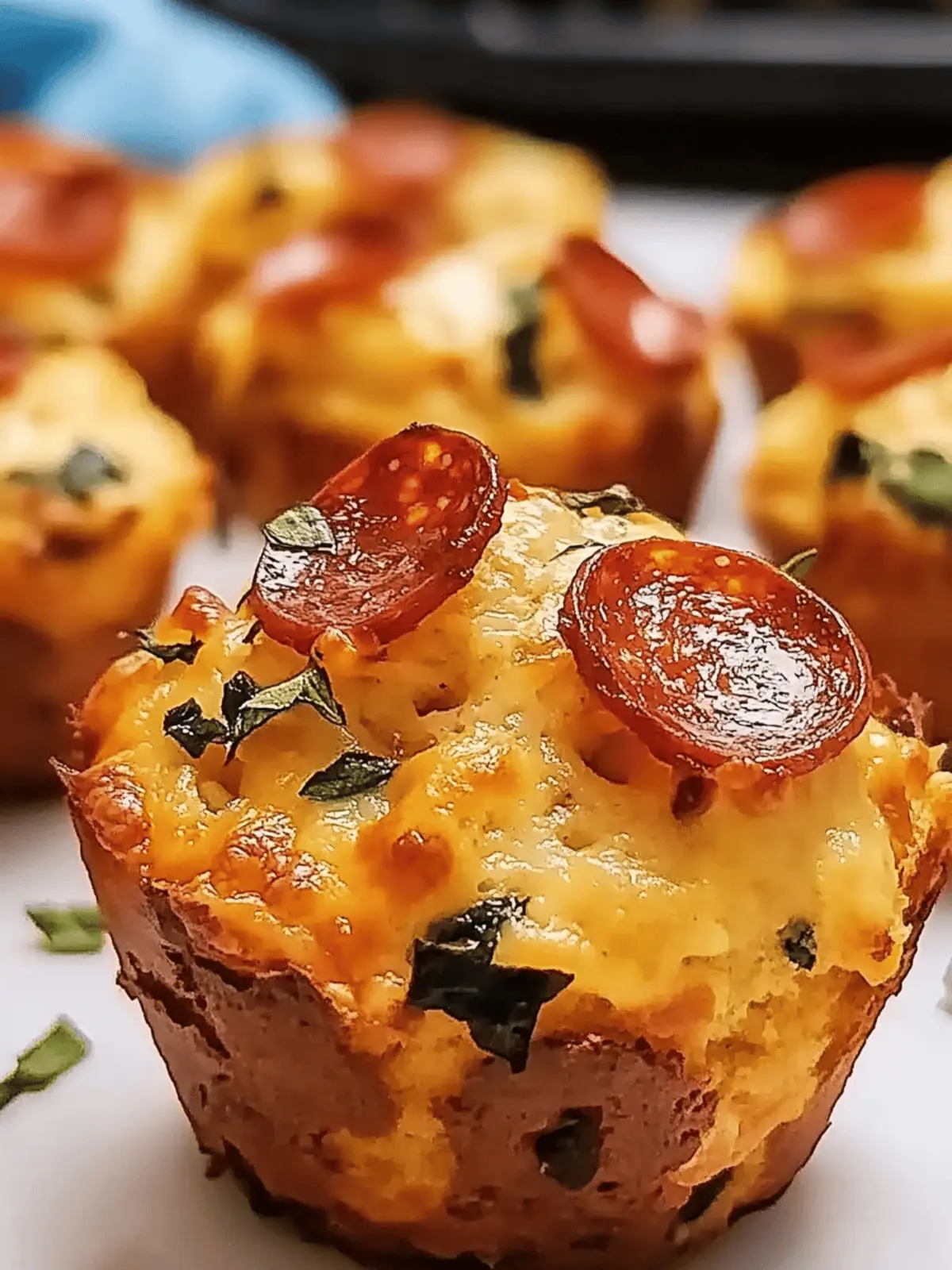 Easy Pizza Muffins with Biscuits