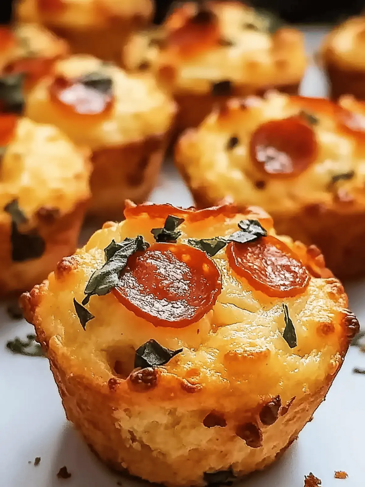 Easy Pizza Muffins with Biscuits