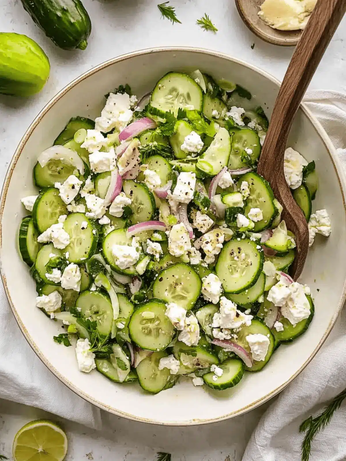 Cucumber and Feta Salad