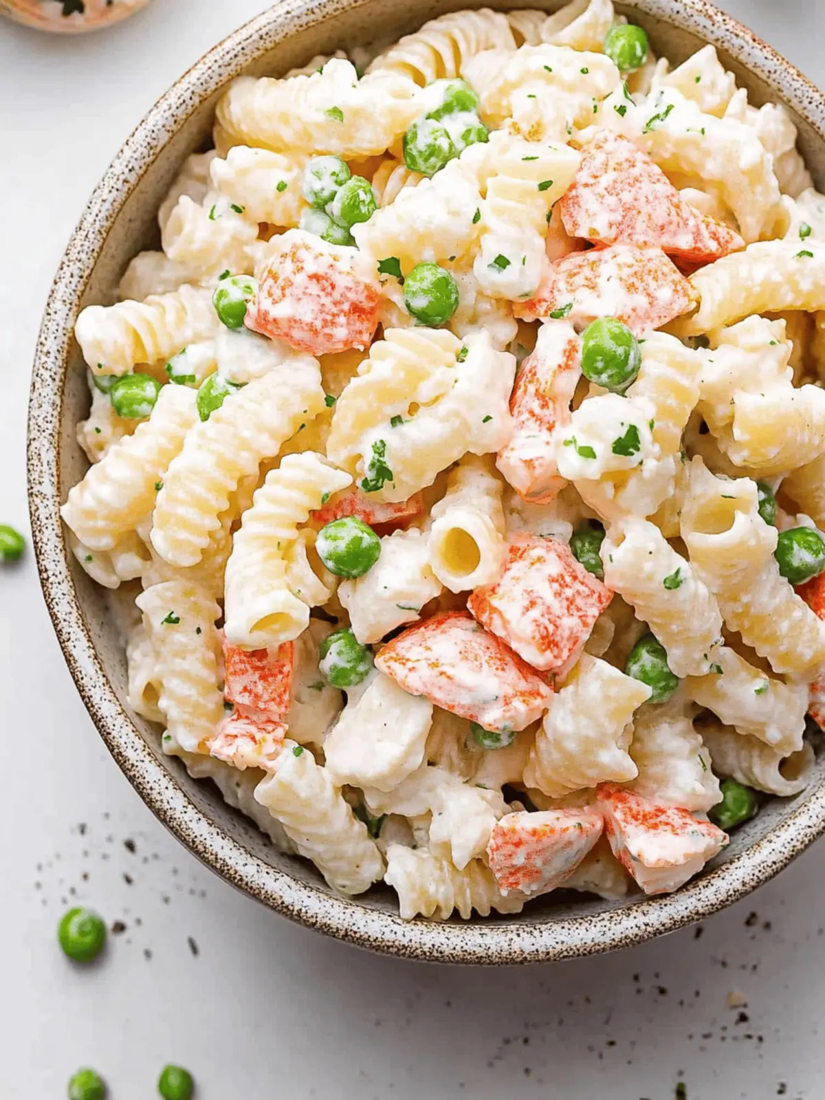 Crab Pasta Salad