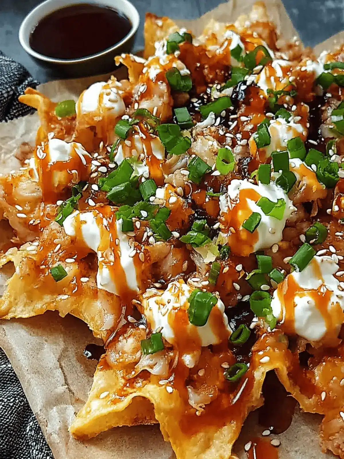 Crab Rangoon Nachos