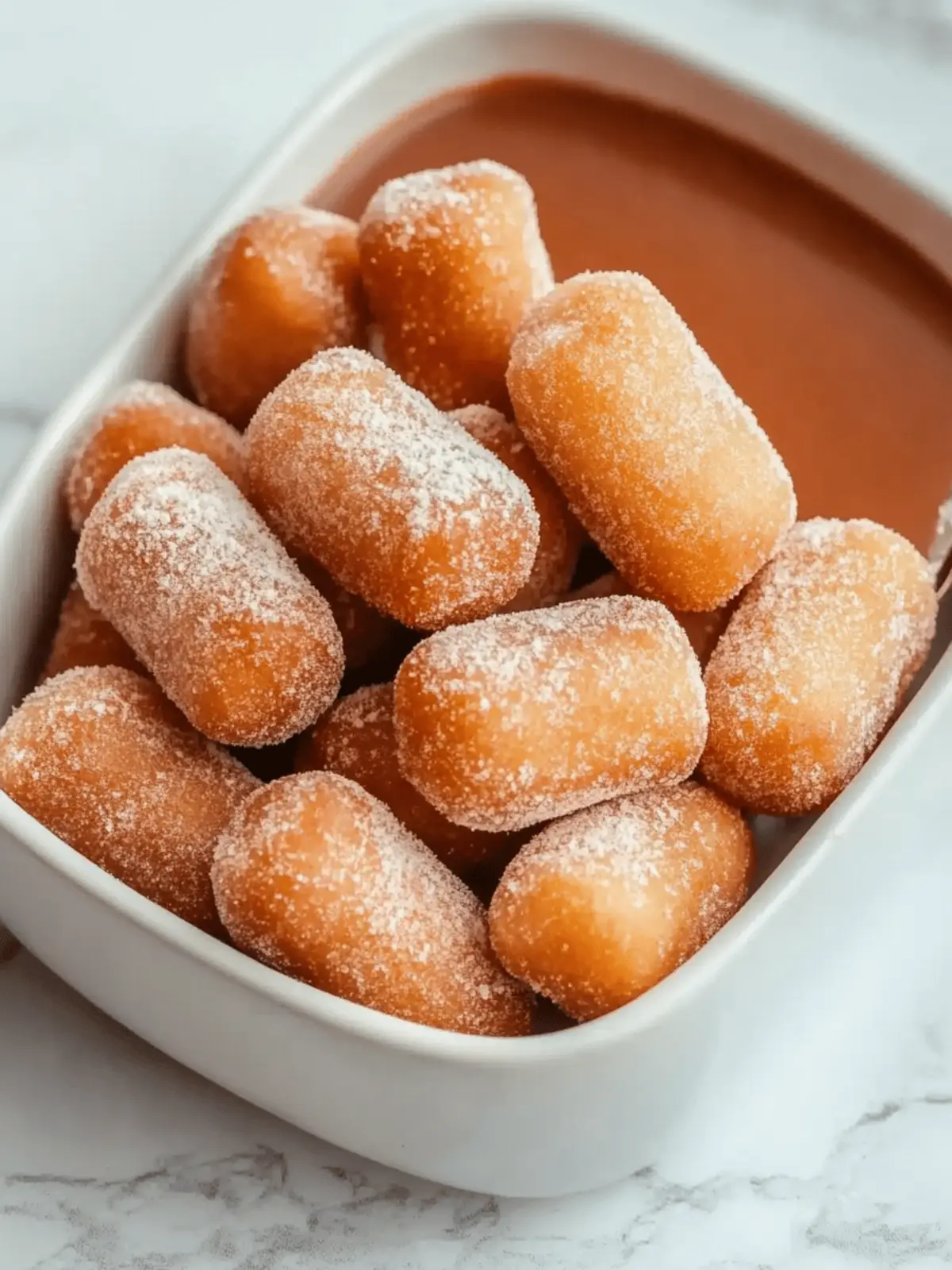Sweet Air Fryer Churro Bites