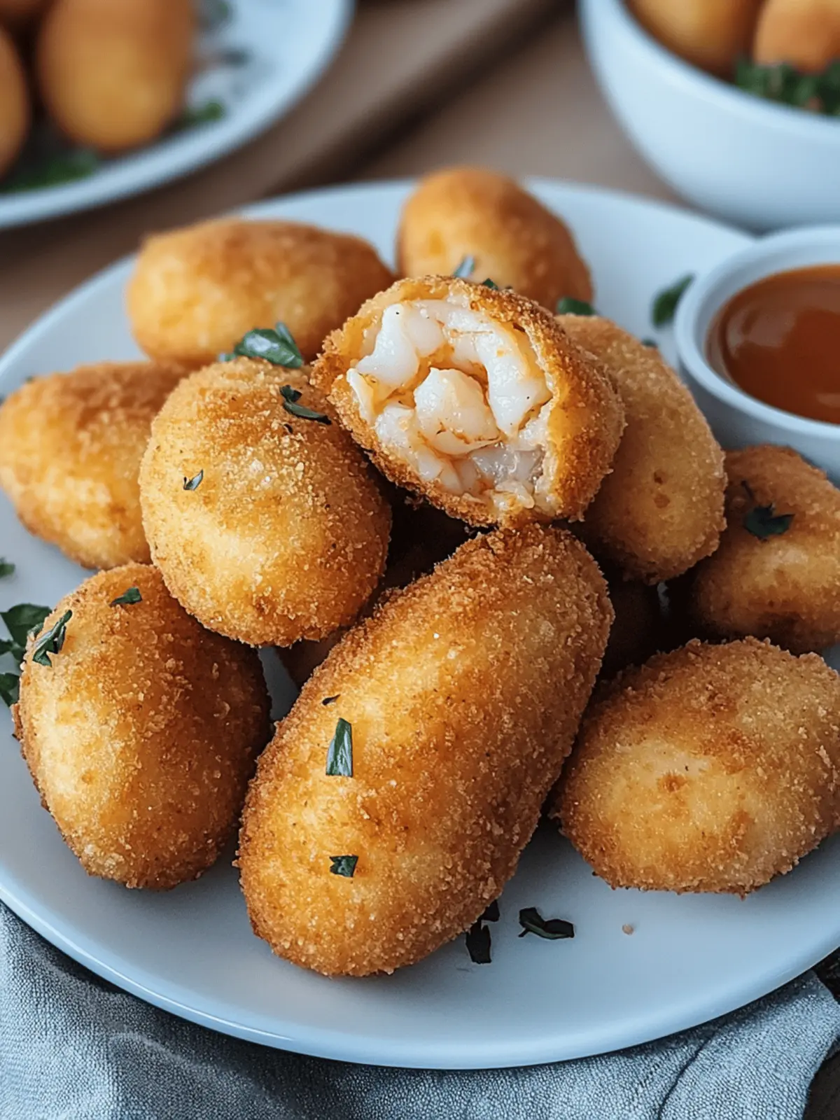 Portuguese Shrimp Croquettes