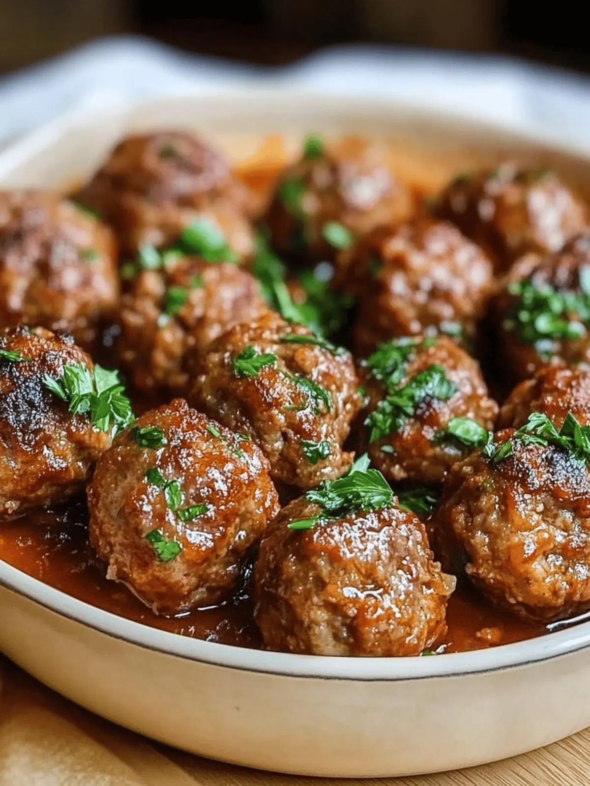 Homemade Meatballs
