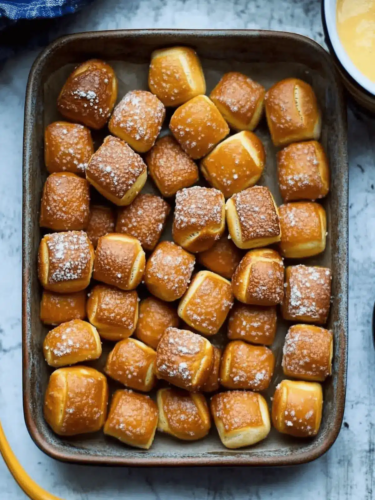 Homemade Soft Pretzel Bites