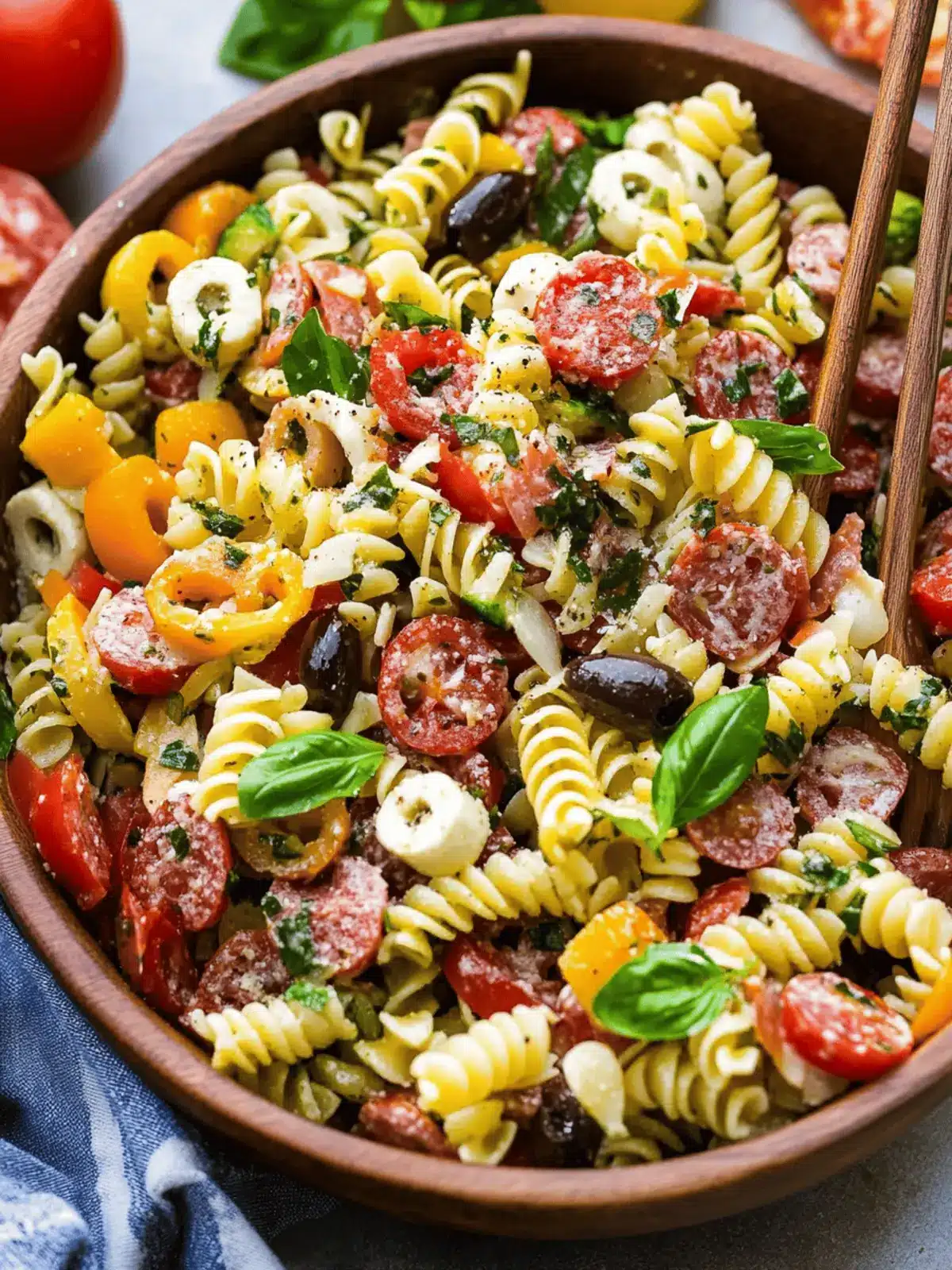 Italian Antipasto Pasta Salad