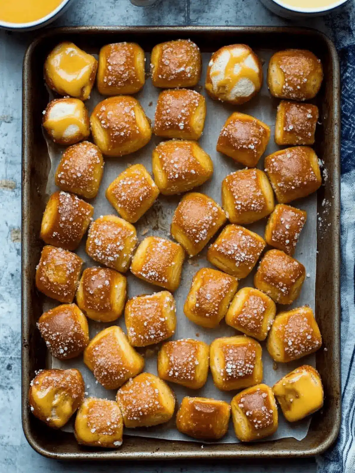 Homemade Soft Pretzel Bites
