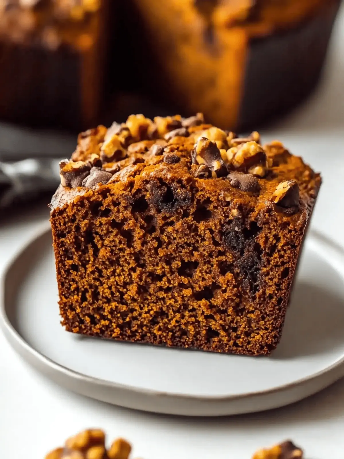 Gluten Free Pumpkin Banana Bread