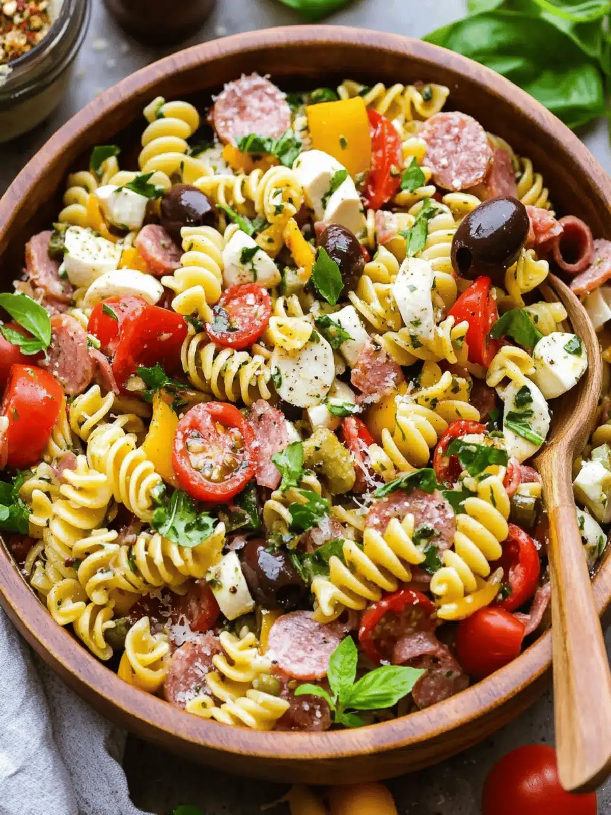 Italian Antipasto Pasta Salad