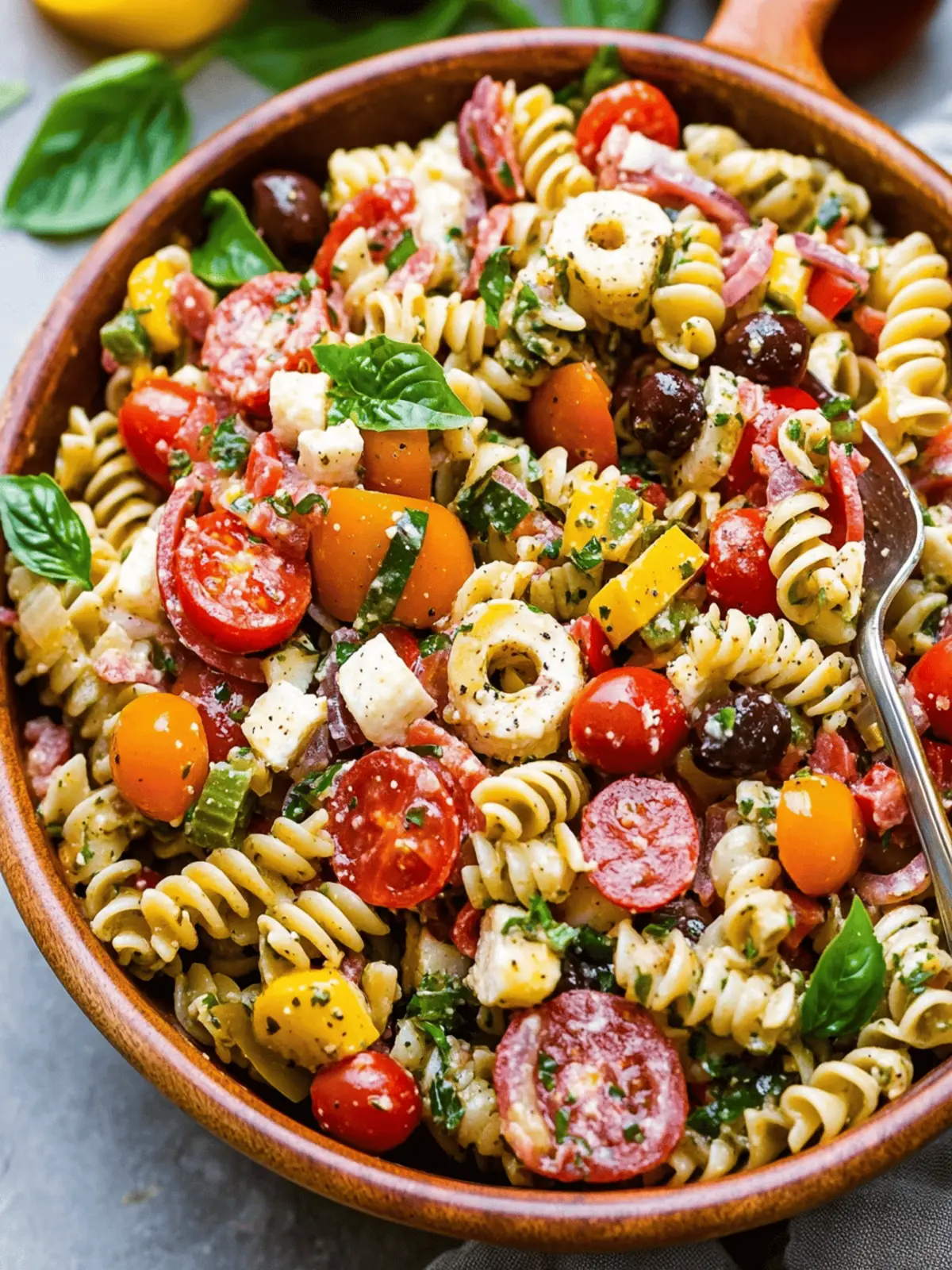 Italian Antipasto Pasta Salad