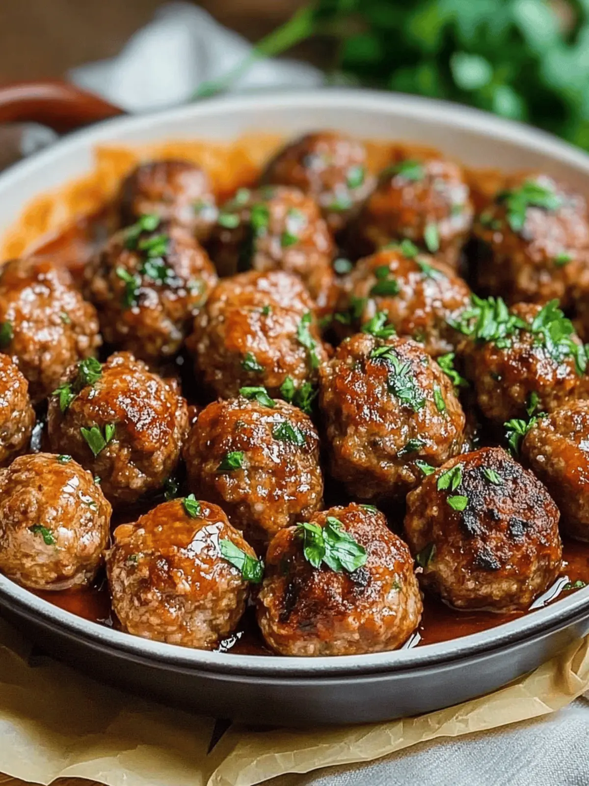 Homemade Meatballs