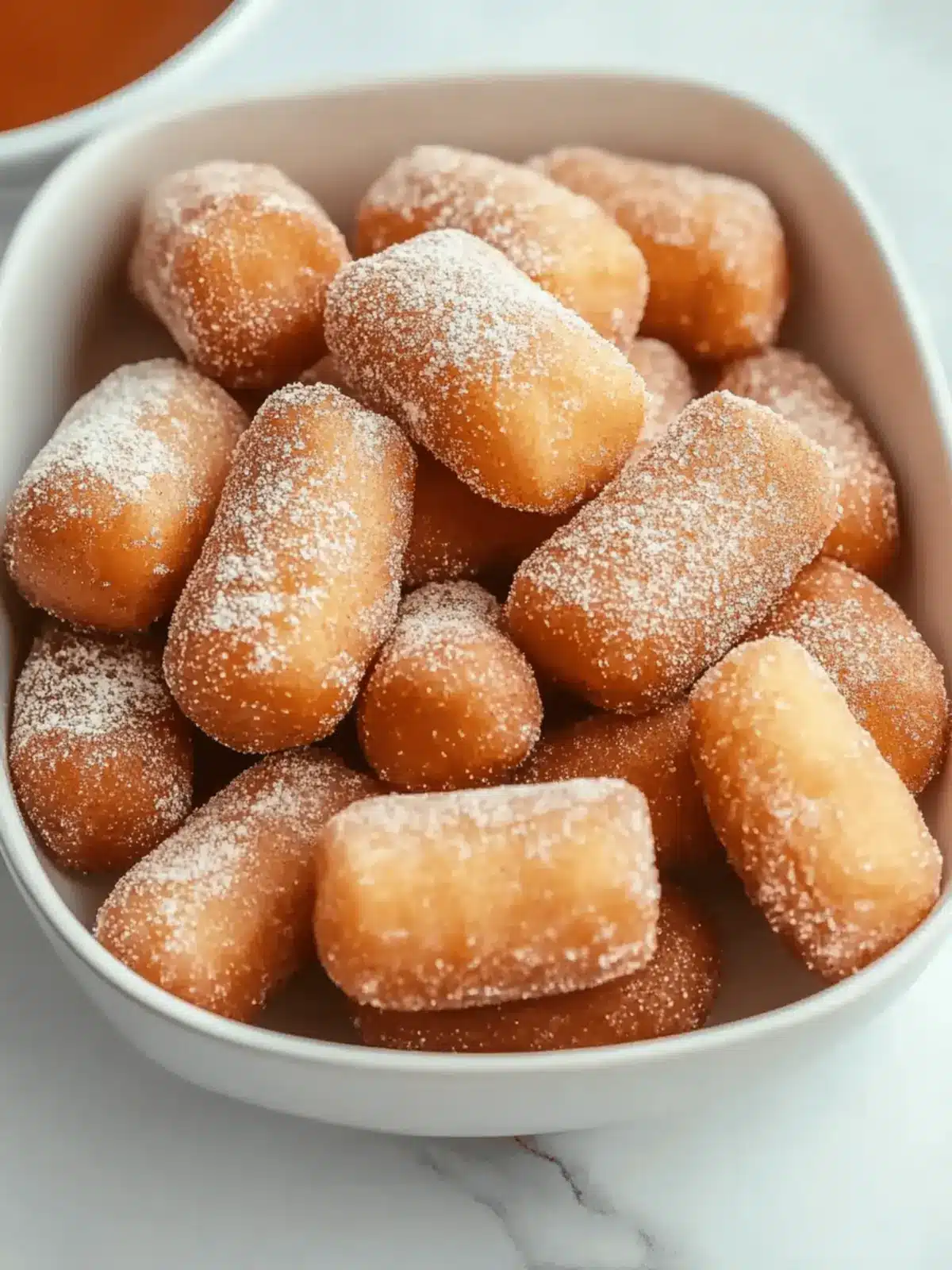 Sweet Air Fryer Churro Bites