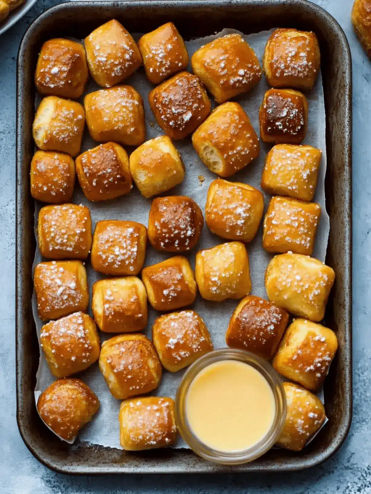 Homemade Soft Pretzel Bites
