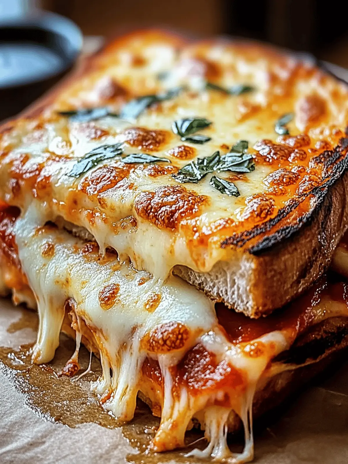 Pizza Grilled Cheese