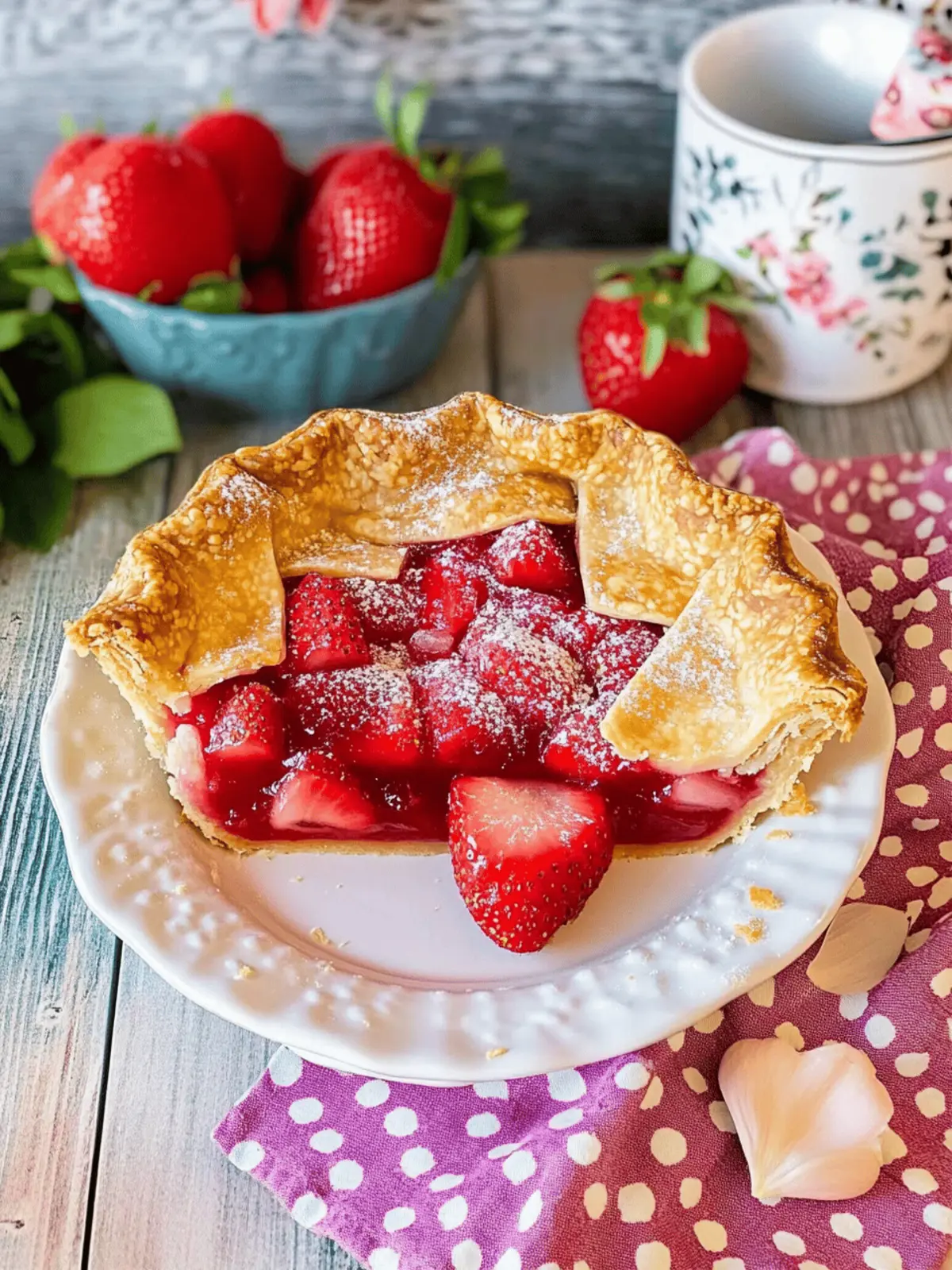 Strawberry Rhubarb Pie