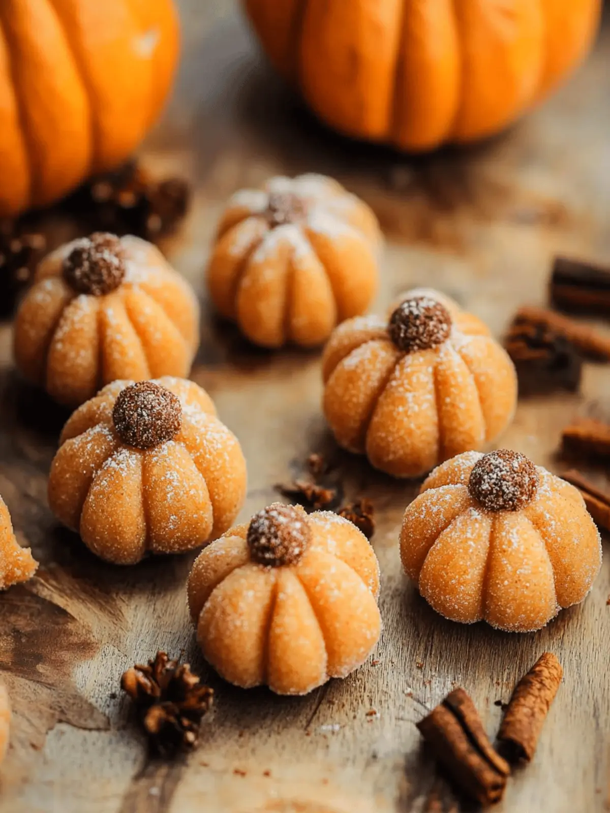 Pumpkin Cheesecake Truffles