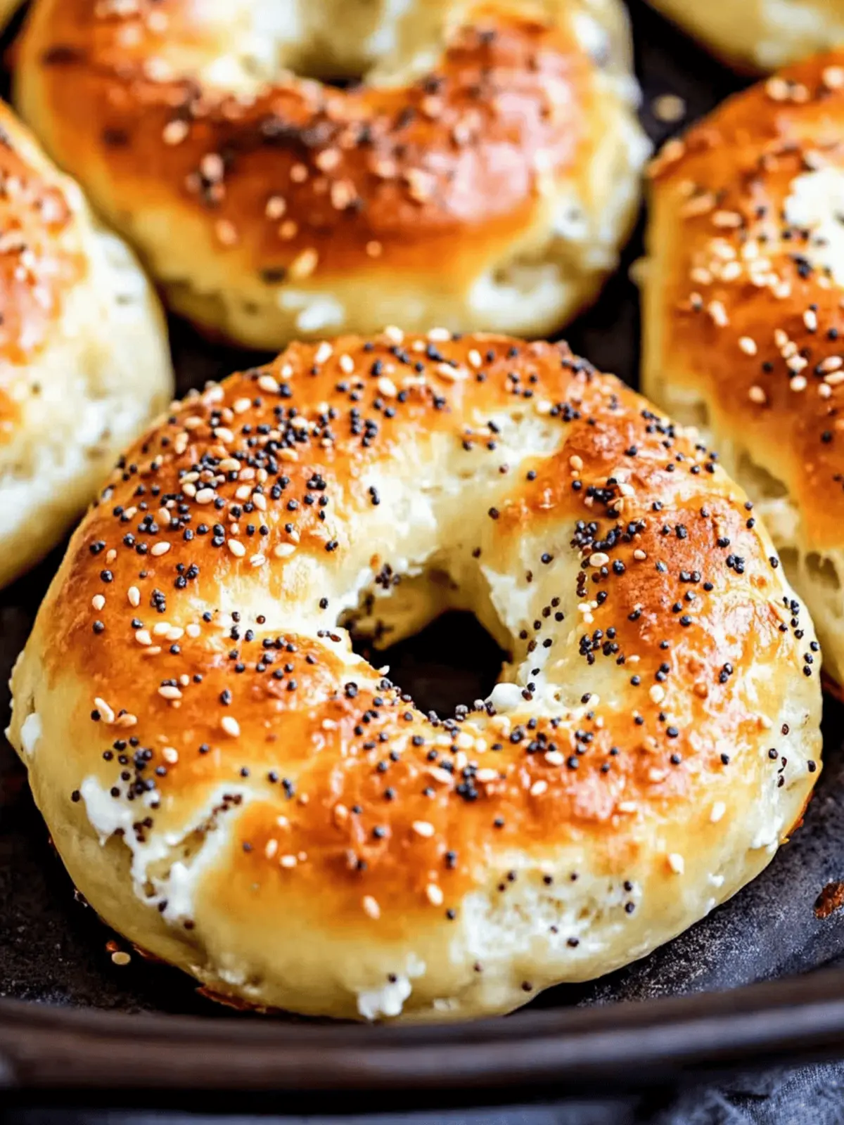 Fluffy Tasty Greek Yogurt Bagels