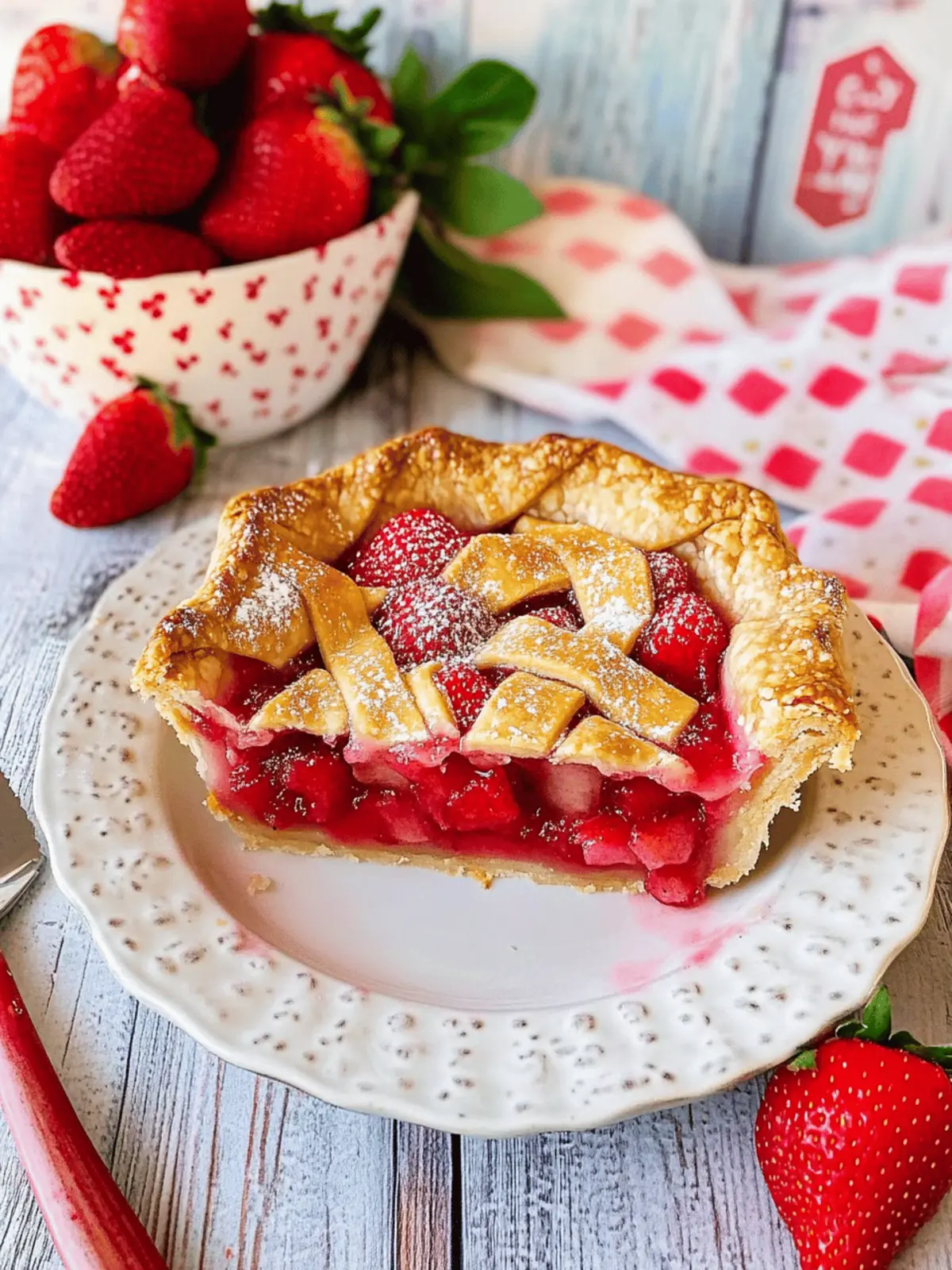 Strawberry Rhubarb Pie