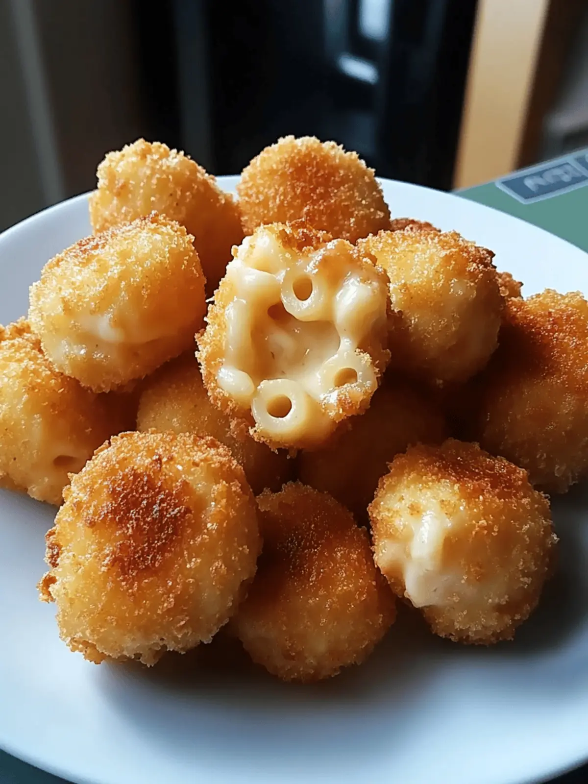 Fried Mac and Cheese Bites