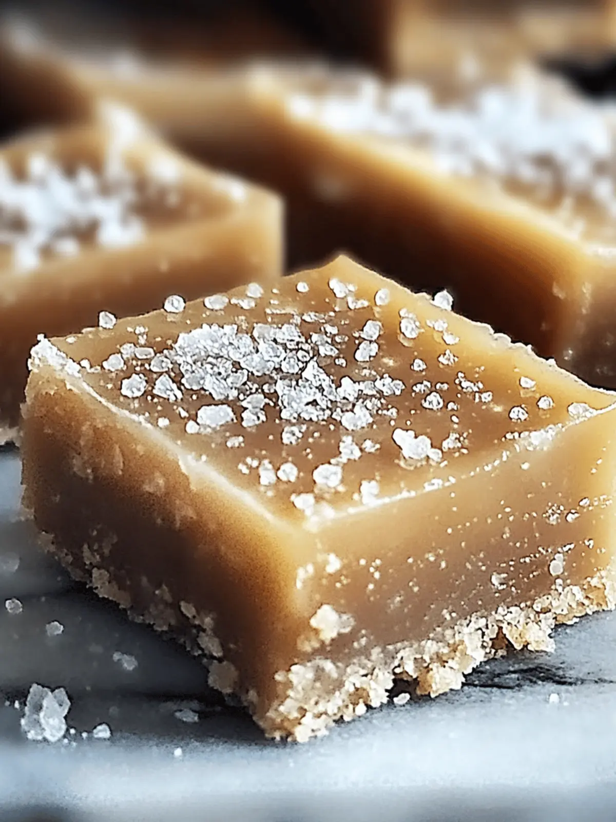 Salted Caramel Butter Bars