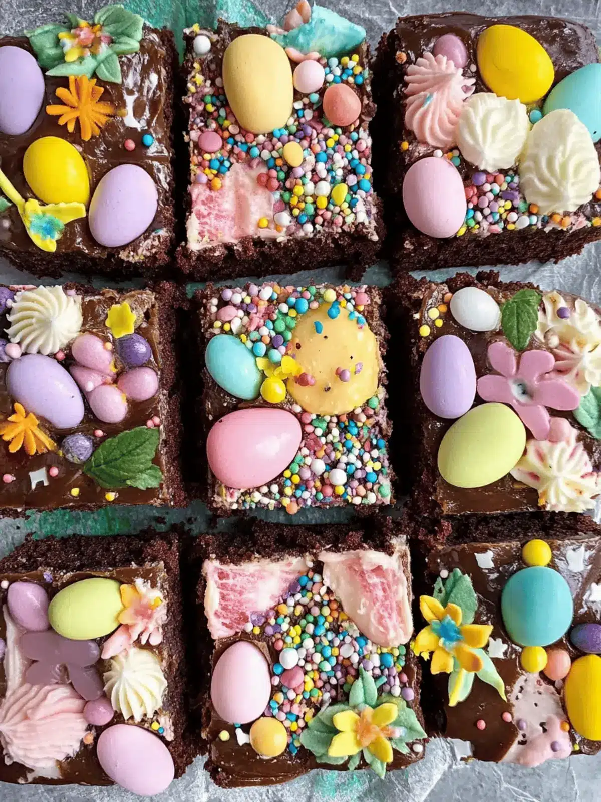 Easter Traybake Cake