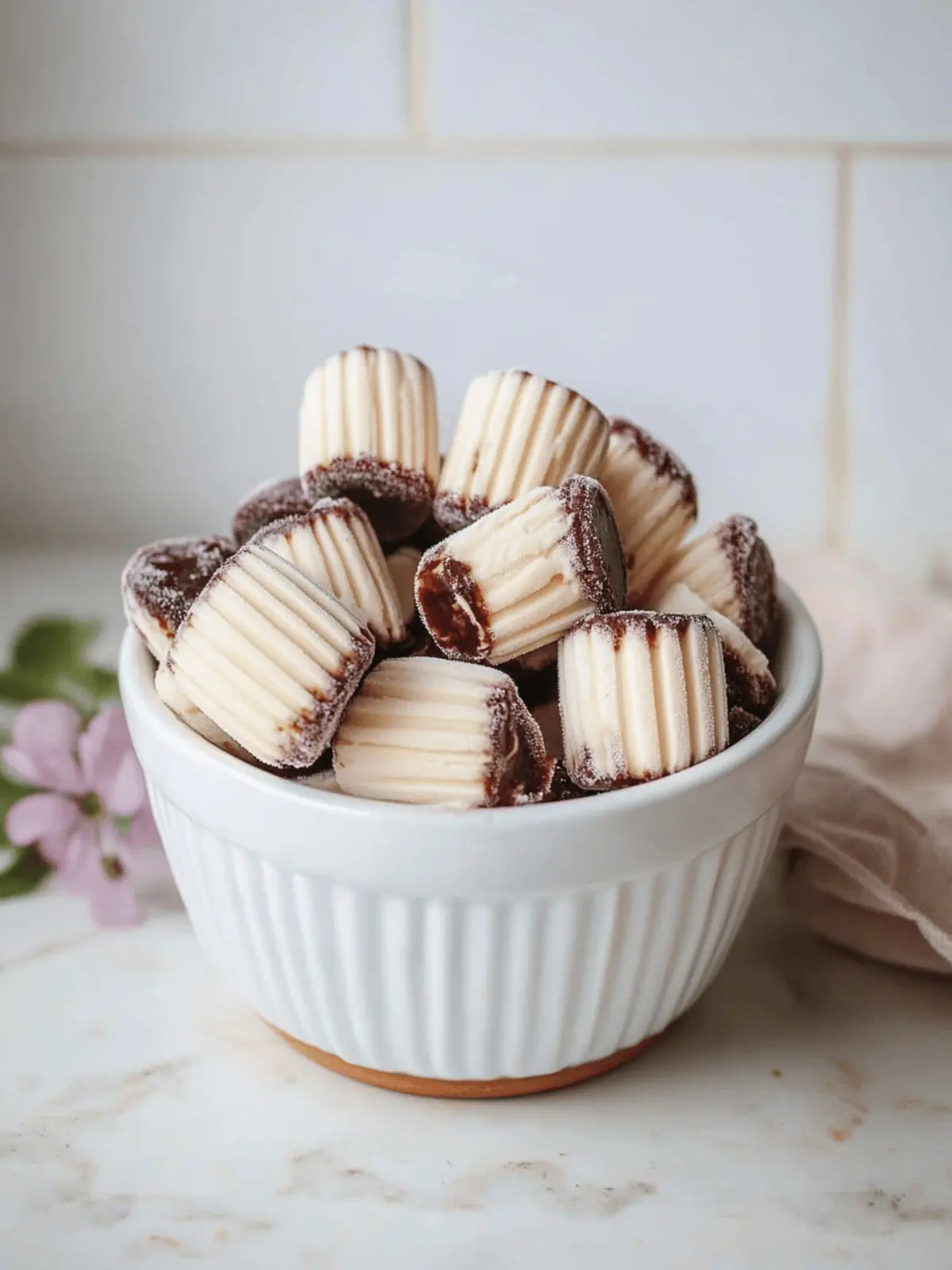 Easy Frozen Yogurt bItes