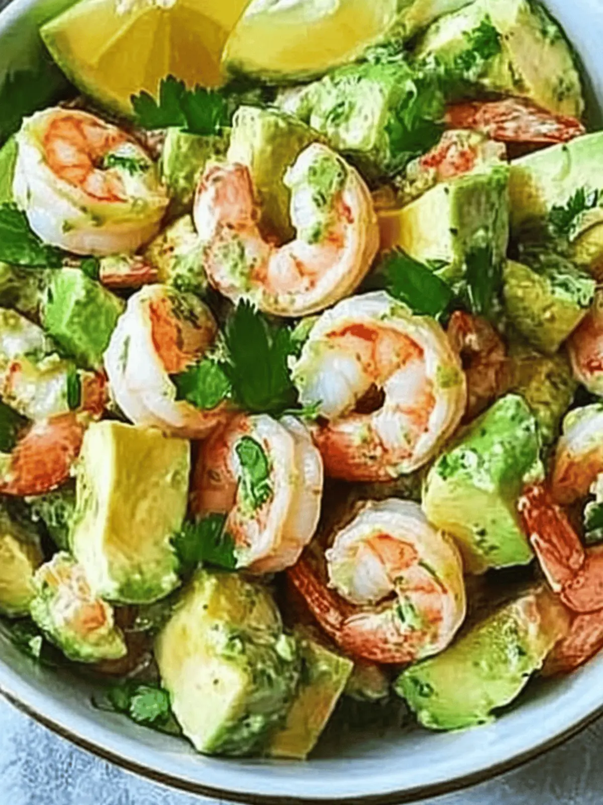 Avocado Shrimp Salad