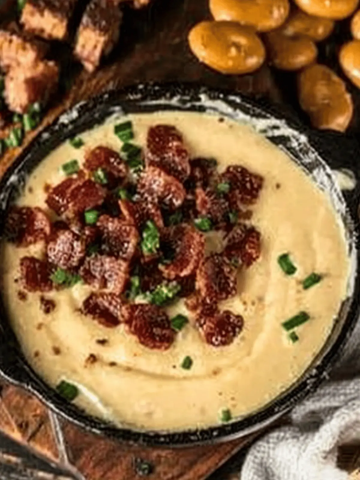 Beer Cheese Dip with Bacon