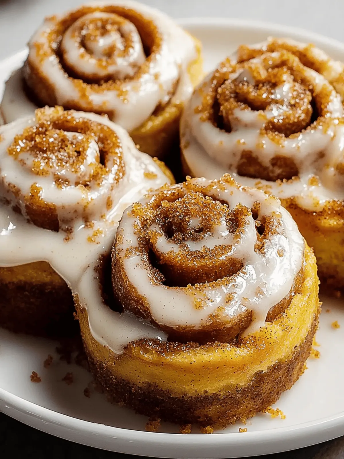Mini Cinnamon Roll Cheesecakes