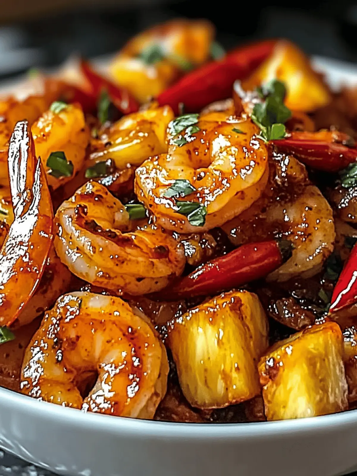 Sweet Chili Pineapple Shrimp