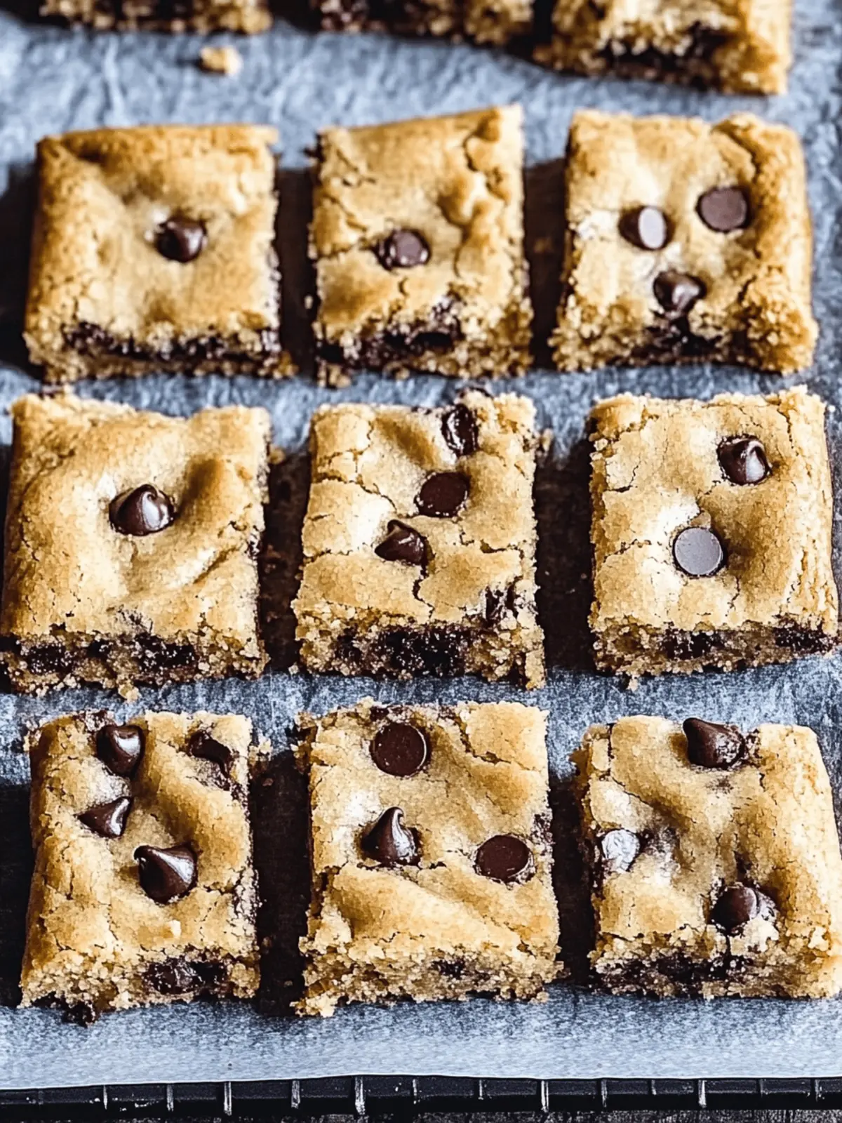 Chocolate Chip Cookie Bars