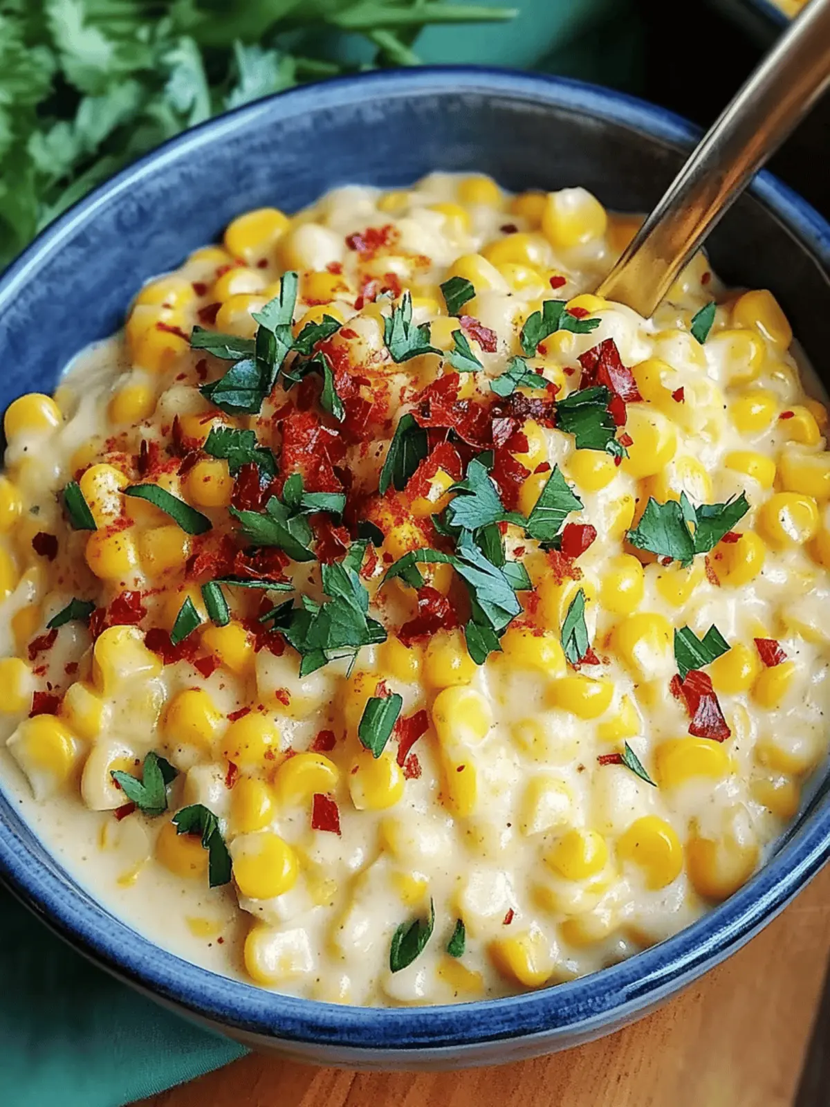 Louisiana Creamed Corn Maque Choux