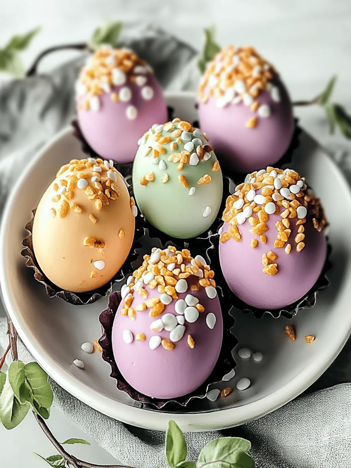 Easter Egg Snacks